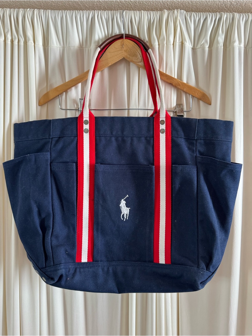 Polo Ralph Lauren Team USA 2024 Summer Olympics Patch Tote Bag NEW Old Money